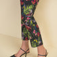 Tropical Print Trousers