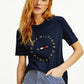 Logo T-shirt in Navy