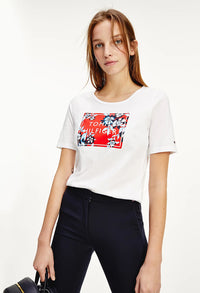 Logo T-shirt in White -1