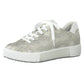 Grey Snake Print Laced Trainer