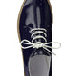 Navy Patent laced Loafer