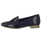 Navy Patent Loafer