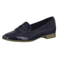 Navy Patent Loafer