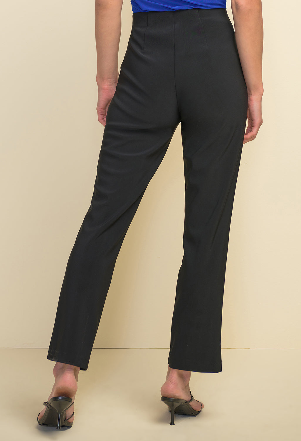 Black Trim Detail Pants