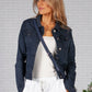 Navy Denim Jacket