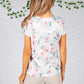 Pastel Poppy Print Top