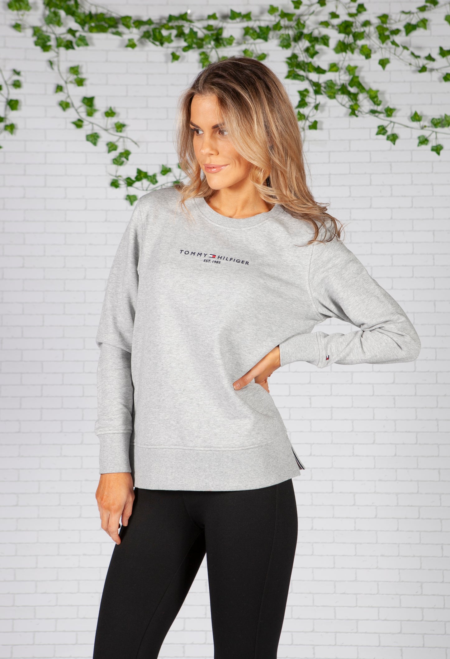 Grey Essential Pure Cotton Sweatshirt