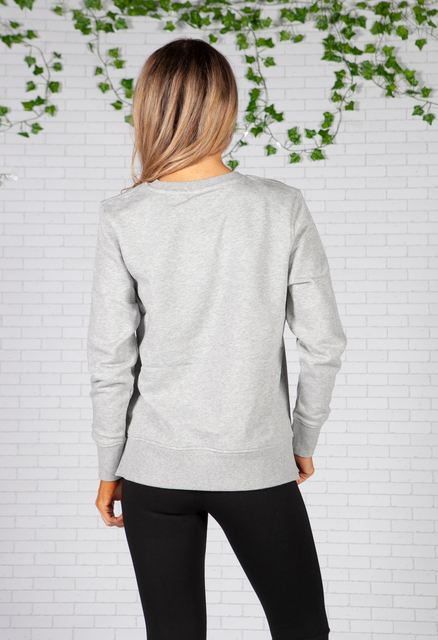 Grey Essential Pure Cotton Sweatshirt