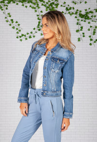 Angel Wings Denim Jacket