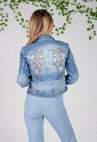 Angel Wings Denim Jacket