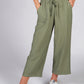 Khaki Drawstring Trousers