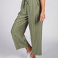 Khaki Drawstring Trousers