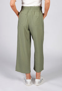 Khaki Drawstring Trousers