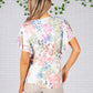 Summer Garden V-neck Top