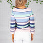 Pastel Striped Knit