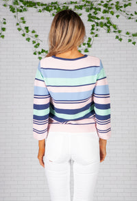 Pastel Striped Knit