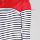 Ruby Red Stripe Top