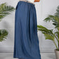 Denim Blue Maxi Skirt