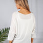 Oversized Pullover Knit in White