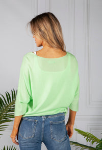 Oversized Pullover Knit in Pistachio