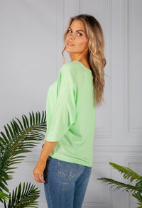 Oversized Pullover Knit in Pistachio