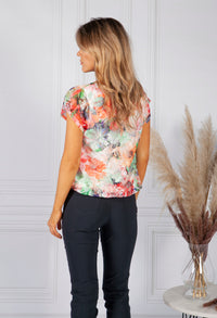 Floral Print Top-8