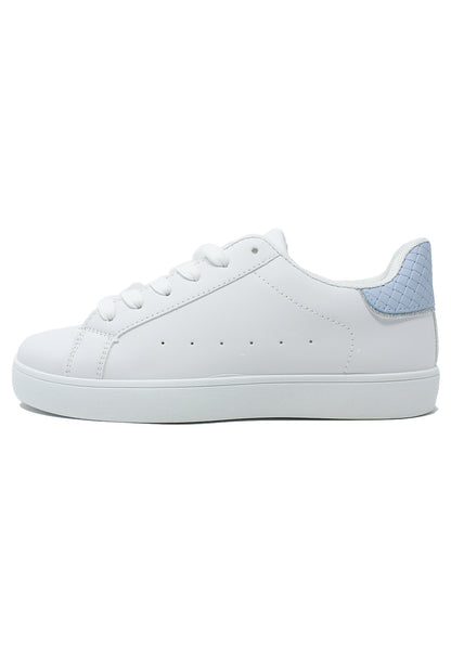 White and Blue Trainer