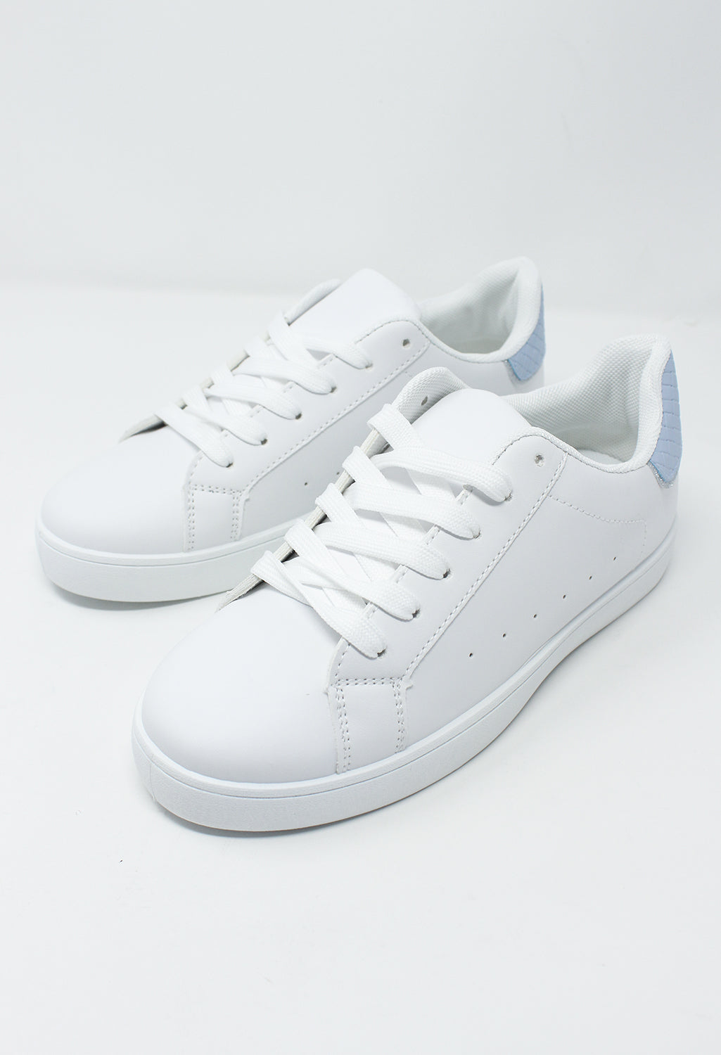 White and Blue Trainer