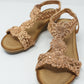 Rose Gold Wedge Sandal-1