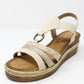 Beige Ring Sandal