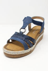 Blue Ring Sandal