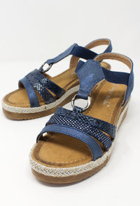 Blue Ring Sandal