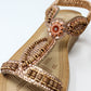 Rose Gold Wedge Sandal-2