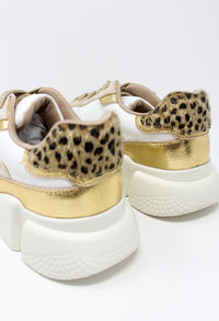 Animal print trainer