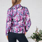 Printed Colour Block Jacket