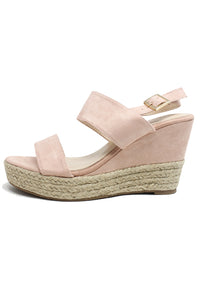 Pink Soft Toe Strap Sandal