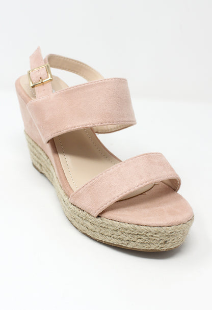 Pink Soft Toe Strap Sandal