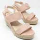 Pink Soft Toe Strap Sandal