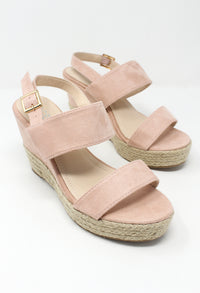 Pink Soft Toe Strap Sandal