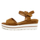 Tan Wedge Sandal