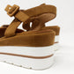 Tan Wedge Sandal