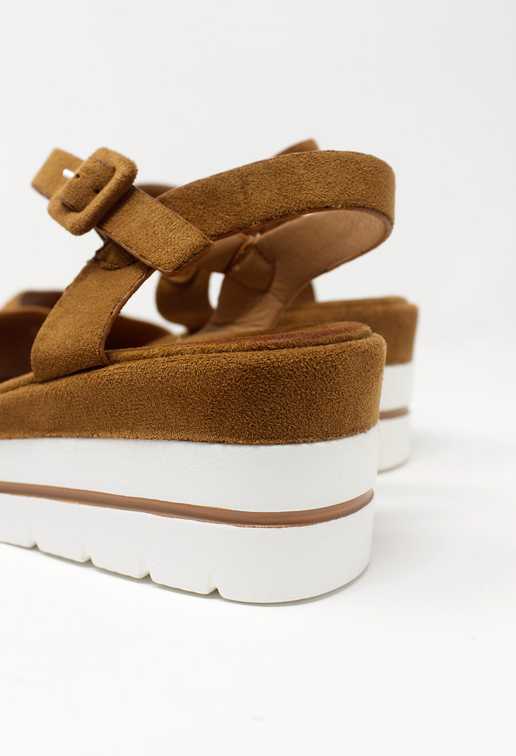 Tan Wedge Sandal