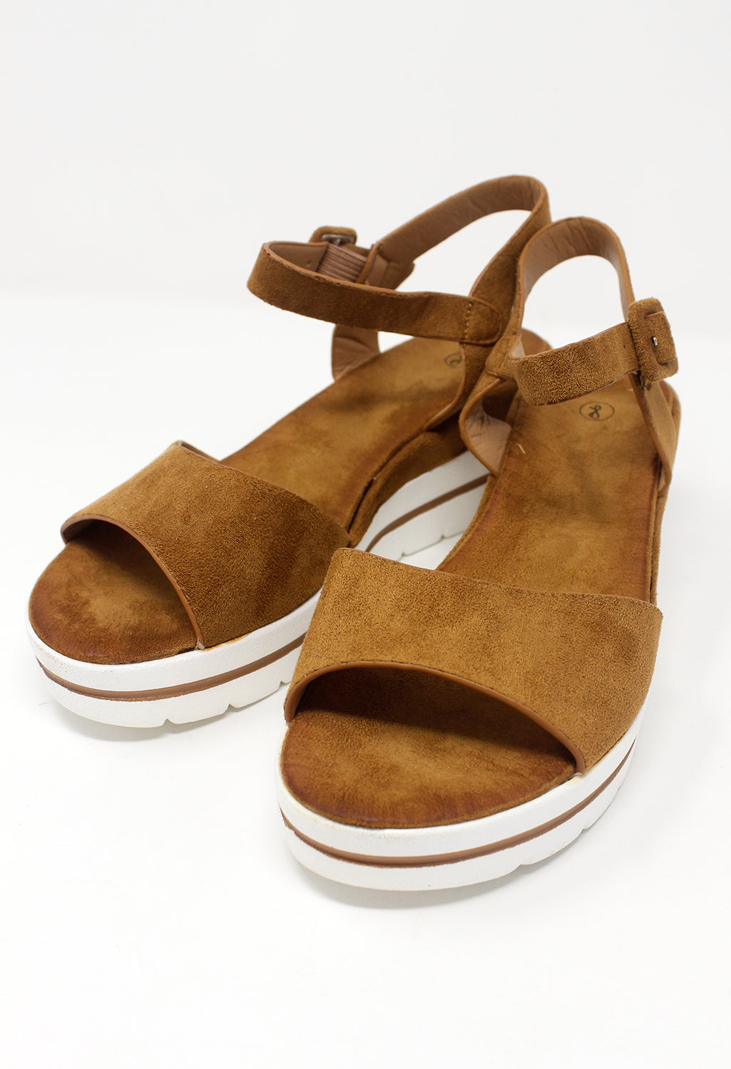 Tan Wedge Sandal