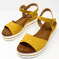 Mustard Wedge Sandal