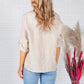 Beige Relaxed Fit Linen Shirt