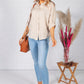 Beige Relaxed Fit Linen Shirt