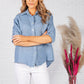 Cornflower Blue Relaxed Fit Linen Shirt