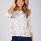 Summer Bird Print Top