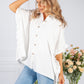 Optic White Shirt Collar Blouse