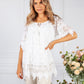 White Lace Bardot Top